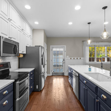 Vickery Park Blue & White Kitchen