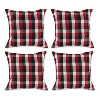 DII Black Aztec Print Pillow Cover (Set of 4)