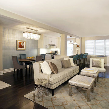 Modern Glam Living Room