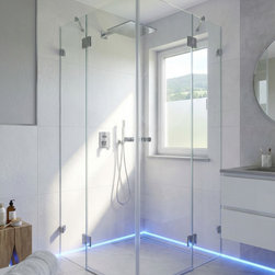 Bespoke Glass Frameless Showers - Bathroom Fittings & Fixtures