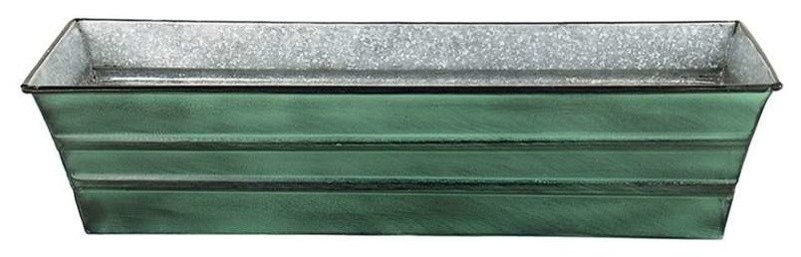 ACHLA Galvanized Tin Window Box