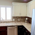 Leesburg Kitchen, Family Room, Deck - Transitional  