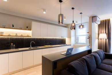 Home design - contemporary home design idea in Other