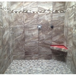 Shower Remodels - Wall And Floor Tile