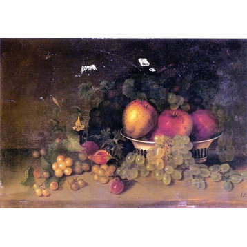 Mary Jane Peale Still Life With Apples- Grapes- Figs and Plums Wall Decal