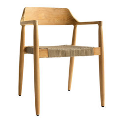 Lovello Dining Arm Chair - Outdoor Dining Chairs