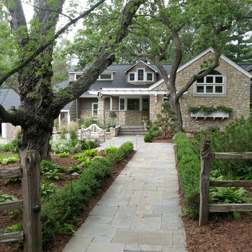 Stone Patios and Sidewalks