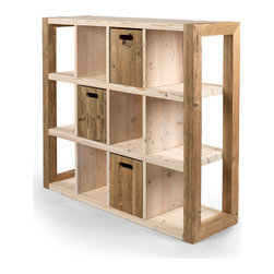 Reclaimed wood cabinet - large - Accent Chests And Cabinets