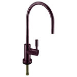 Westbrass - Contemporary 11" Cold Water Dispenser, Oil Rubbed Bronze - The Westbrass Contemporary, 11 in. pure water dispenser with single handle, 1/4-turn ceramic disc, is a stylish and functional addition to any kitchen. Hook up to a water filter, instant water chiller or even directly to your cold tap to provide a simple, easy-to-use water delivery system. Available in a variety of decorative finishes, this item is sure to complement your existing fixtures.