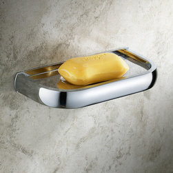 Chrome Finished Bathroom Brass soap Dish TCB7409 - Bathroom Accessories