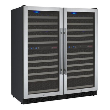 Allavino FlexCount Series 242 Bottle Multi Zone Side by Side Wine Refrigerator 2