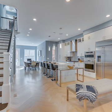 Contemporary Open Kitchen