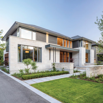 Arriscraft Adaire® Limestone Home - Ottawa Ontario