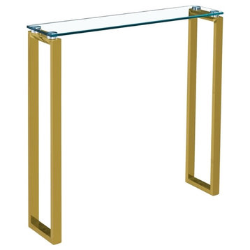 Gen Console Table-Small, Gold