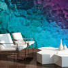Colored Glass Wall Mural