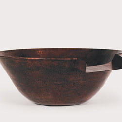 31" Tuscano Copper Water Bowl - Outdoor Decor