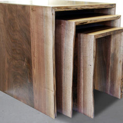 Walnut Nesting Table - Side Tables And End Tables