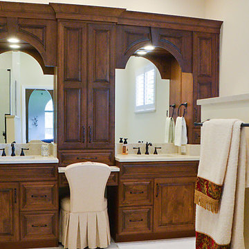 Traditional Master Bath and Closet Remodel