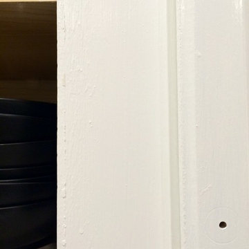 Cheap cabinet paint job