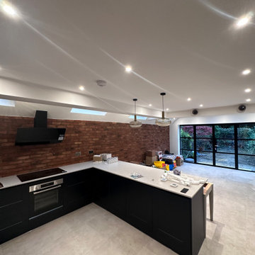 Wrap around Rear and Side Kitchen Extension, Refurb, L-Shaped Loft Conversion