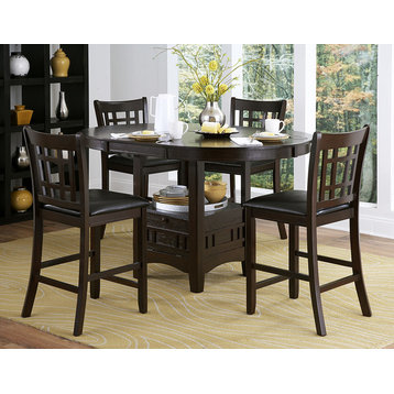 Townsford 5-Piece Counter Height Dining Set