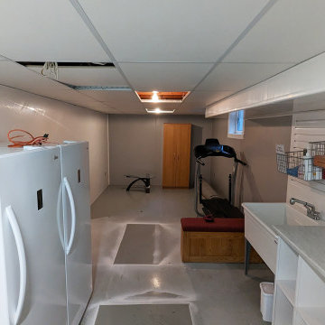 Basement Laundry Room