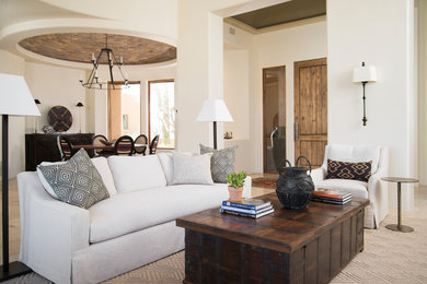 Living room - southwestern living room idea in Phoenix