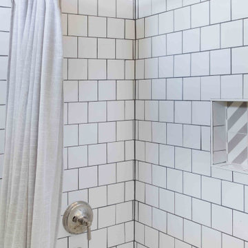 Modern Farmhouse White Bathroom