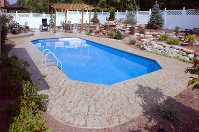 Example of a pool design in Cincinnati