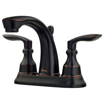 Avalon 2-Handle 4" Centerset Bathroom Faucet, Tuscan Bronze