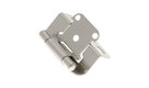 Satin Nickel Surface Self-Closing Hinge (2-Pack)