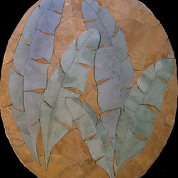 Tropical Cut Stone 3D Tile Murals - Flooring