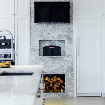 Superlative Marble Kitchen