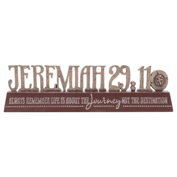 Jer.29:11 Brown Tabletop Figurine