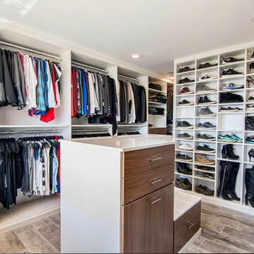 Closet room remodel in Calabasas