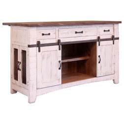 Farmhouse Kitchen Islands And Kitchen Carts by Crafters and Weavers