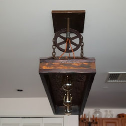 Rustic Chandelier - Kitchen Island Lighting