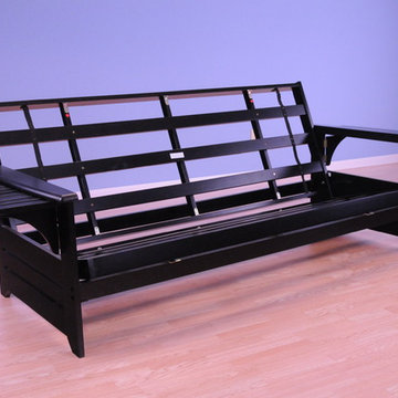 Phoenix Frame with Black Finish in Sofa Position