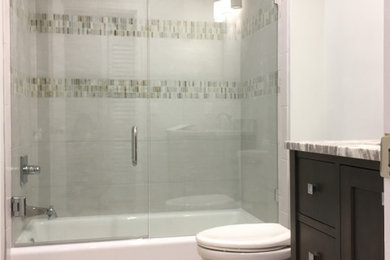 Example of a beach style bathroom design in Jacksonville