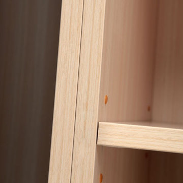 Modern Aluminum Louver Sliding Wardrobe YG11331