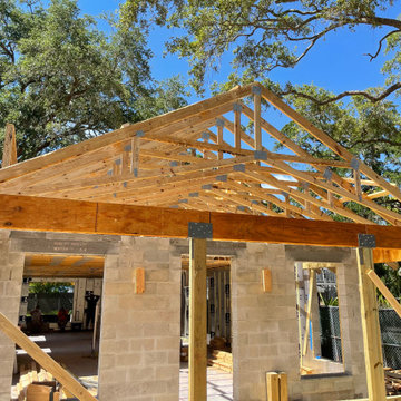 Dunedin Custom Home Build - Exterior Process