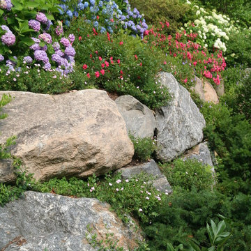 Natural Stone Walls and Steps
