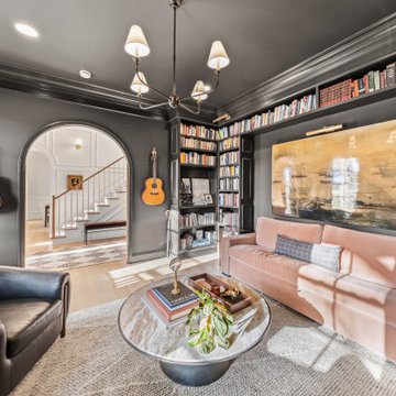 Color Drenched Office