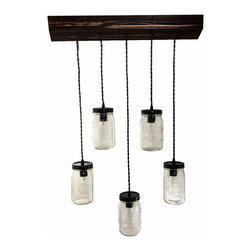 Mason Jar Chandelier - Products