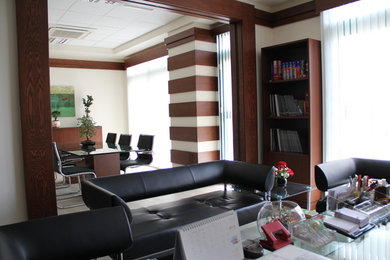 Minimalist home office photo in Other