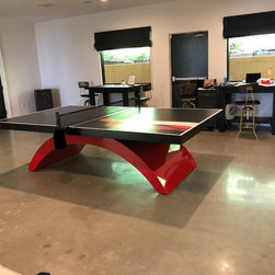 Custom Luxury Branded Ping Pong Table - Game Tables