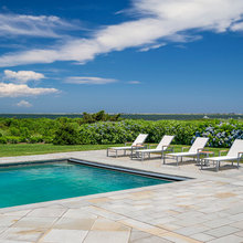 garden/pool landscaping and furniture