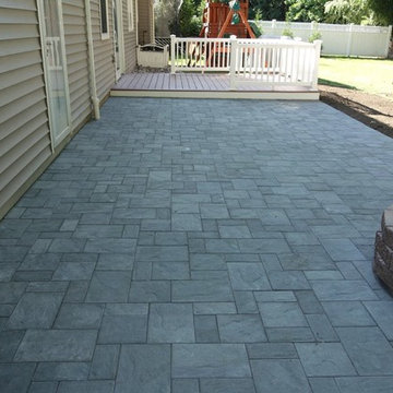 Outdoor Living Space - Paver Patio, Deck, Fire Pit