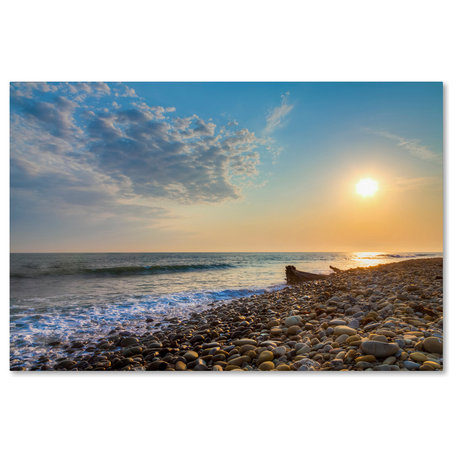 'Rockin Sunset' Canvas Art by Chris Moyer