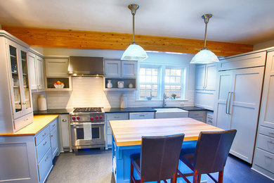 Inspiration for a timeless kitchen remodel in Other